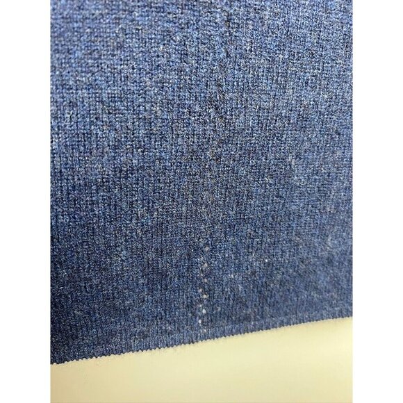 Brora Sweater Womens Cashmere Cardigan Vest Cozy Blue 4-6 - Picture 10 of 13